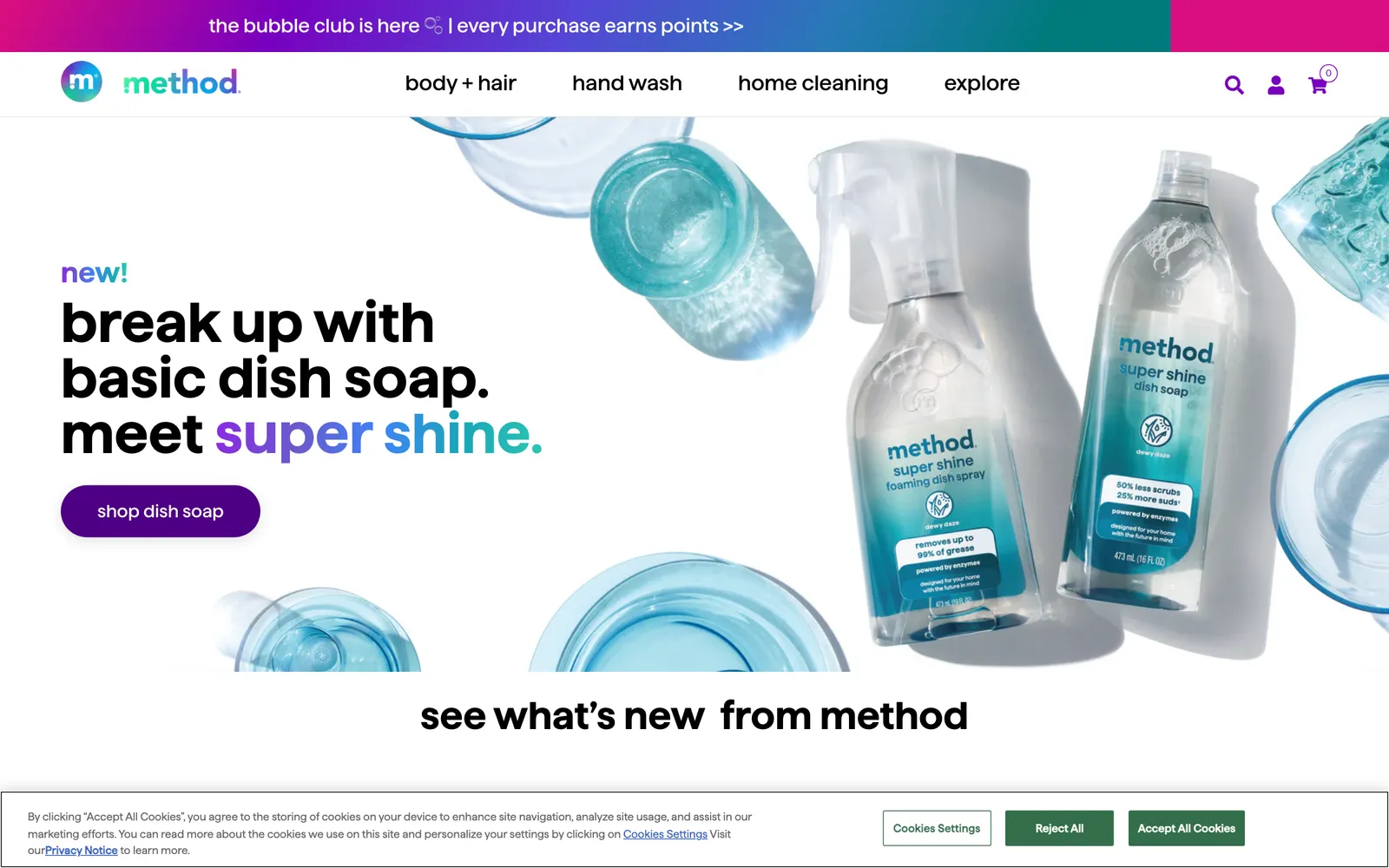 Method website screenshot